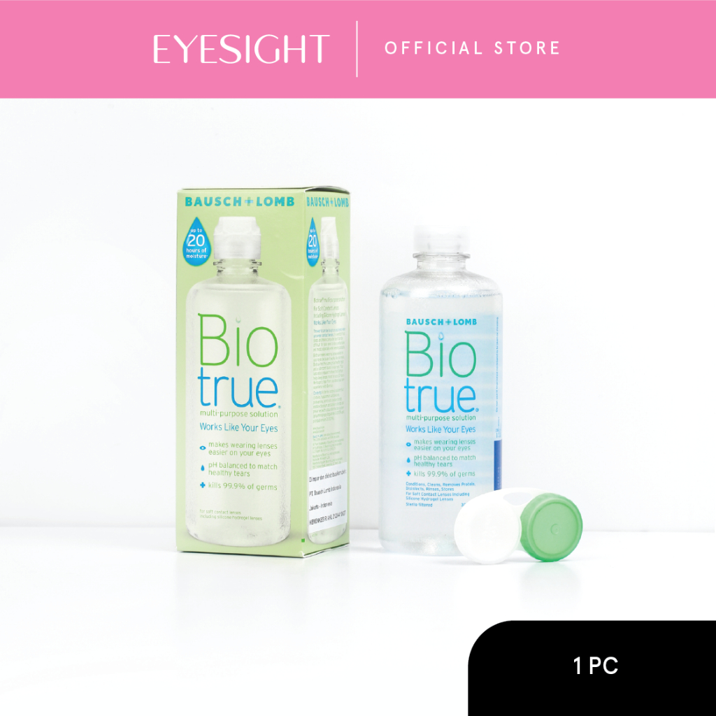 Jual EYESIGHT LENSES Bio True Multi Purpose Solution (Cairan Softlens ...