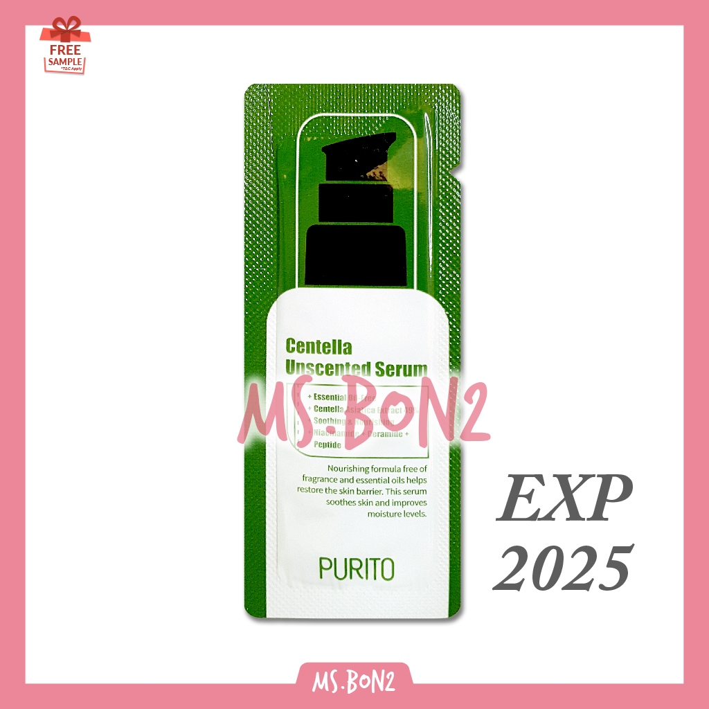Jual PURITO Centella Unscented Serum Renew of Green Level Buffet Serum