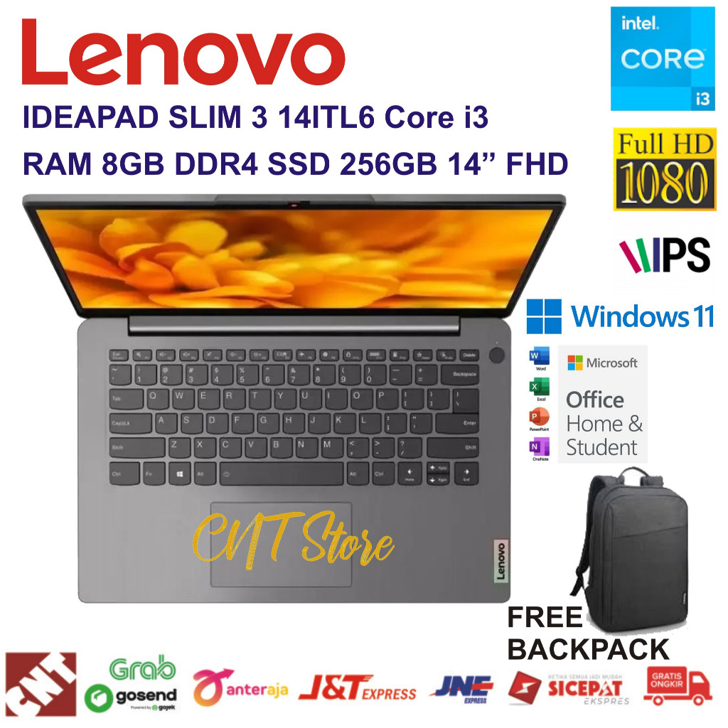 Jual Lenovo Ideapad 3 14itl6 Core I3 1115g4 8gb 256gb W11 Grey Shopee Indonesia