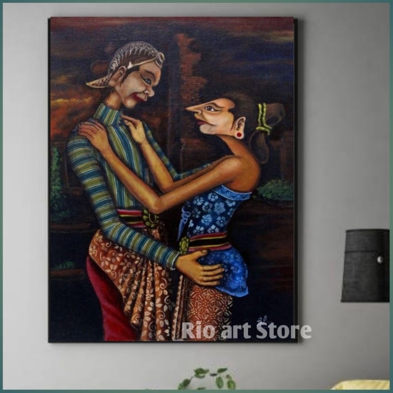 Jual Hiasan Dinding Poster Lukisan Wayang Untuk Walldekor Atau Dekorasi Dinding Shopee Indonesia