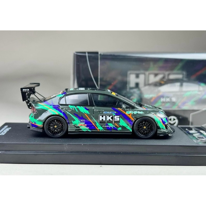 Jual TIMEMICRO CIVIC FD2 HKS LIVERY LIMITED EDITION | Shopee Indonesia