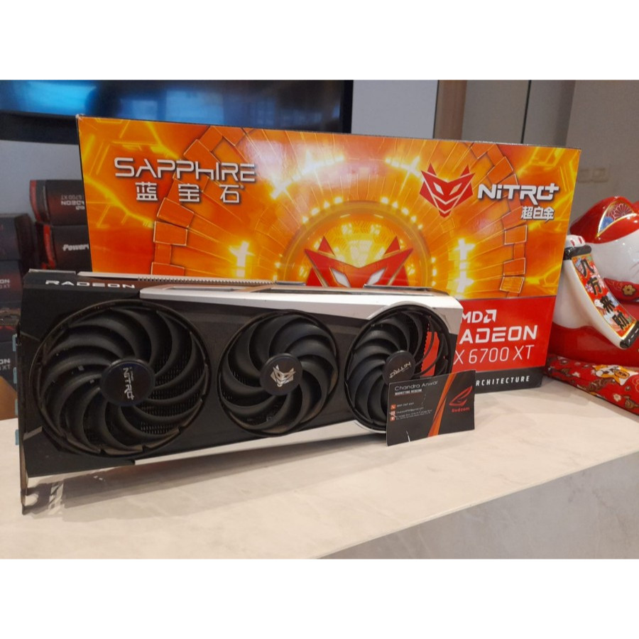 Jual Sapphire NITRO+ Radeon RX 6700 XT/ RX 6700XT 12GB GDDR6 NITRO PLUS ...