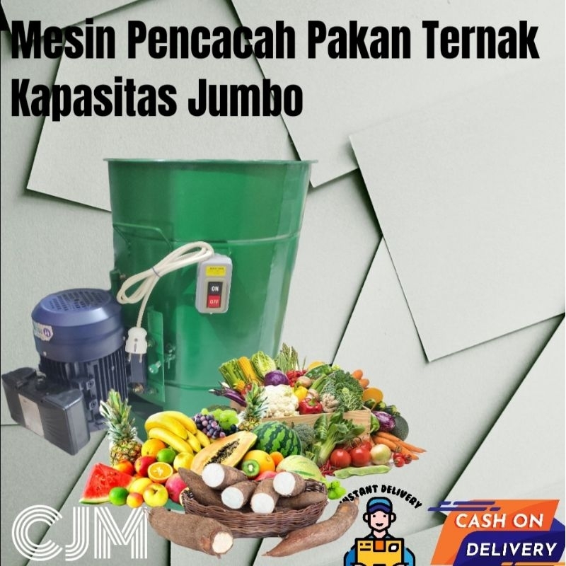 Jual Mesin Chopper Bulat Pencacah Pakan Ternak Serbaguna | Shopee Indonesia