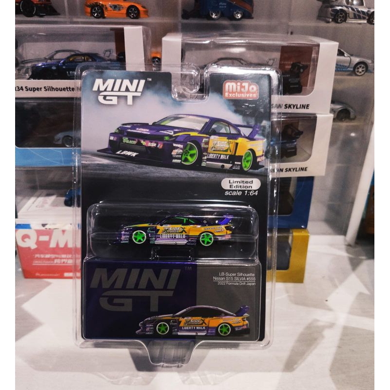 MINI GT 1:64 Nissan Silvia S15 LBWK Super Silhouette &ndash; Pressofuso Expo 2023, Indonesia