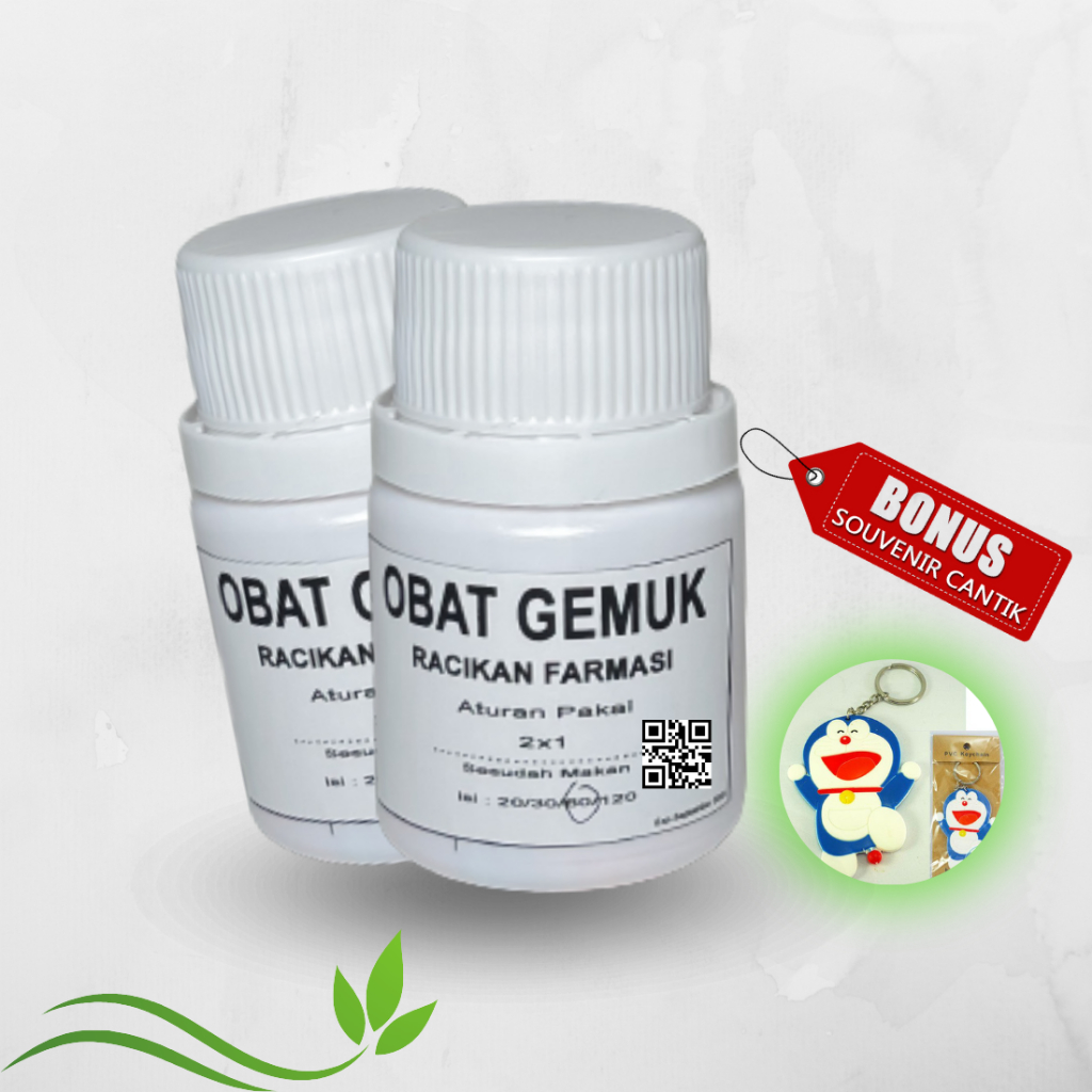 Jual Obat Gemuk Farmasi Isi 60 Tablet Botol Kecil Shopee Indonesia 0359