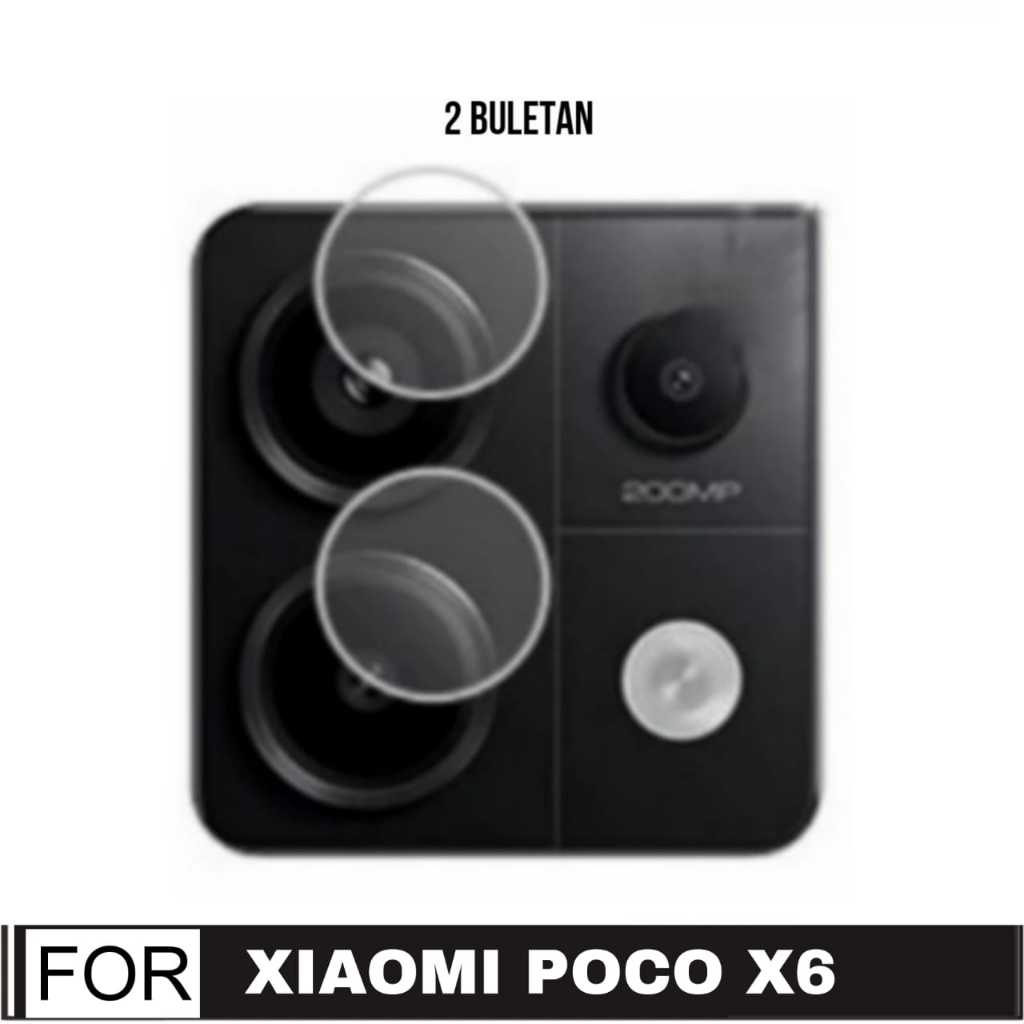 Jual Tempered Glass Camera Xiaomi Poco X6 5G / Poco X6 Pro 5G / M6 Pro ...