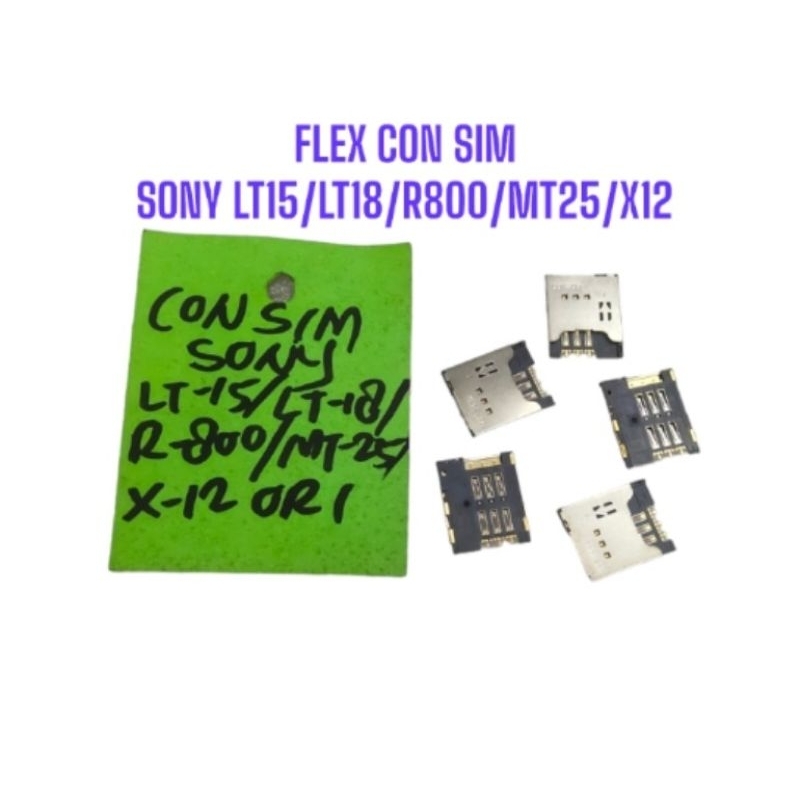 Jual FLEXIBLE FLEXIBEL KONEKTOR SIM SONY LT15 / LT18 / R800 / MT25 ...