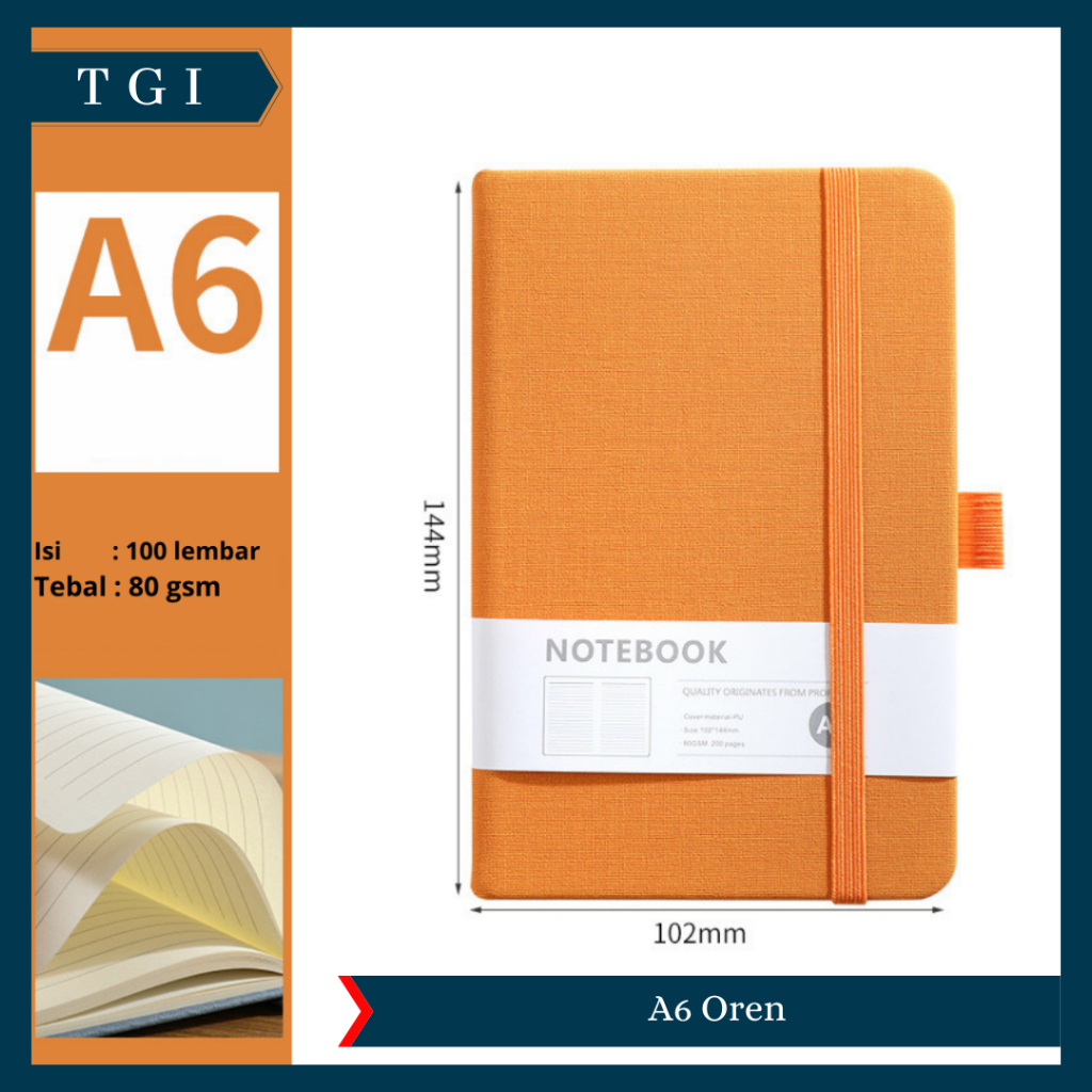 Jual TGI - BUKU DIARY CATATAN KECIL BUKU TULIS MEMO MOTIF BERGARIS ...