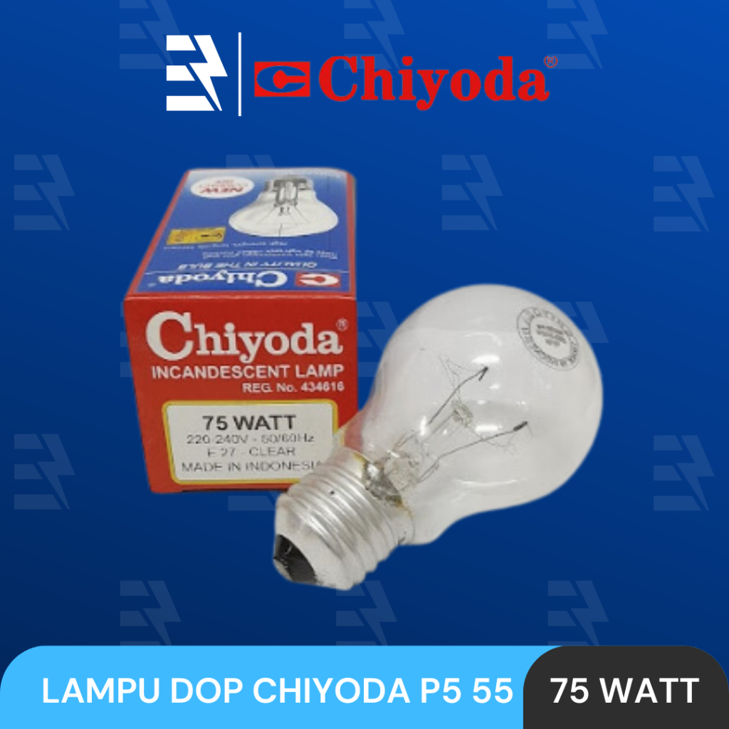 Jual Lampu Bohlam Pijar Dop Chiyoda Ps 55 10w 100w Shopee Indonesia