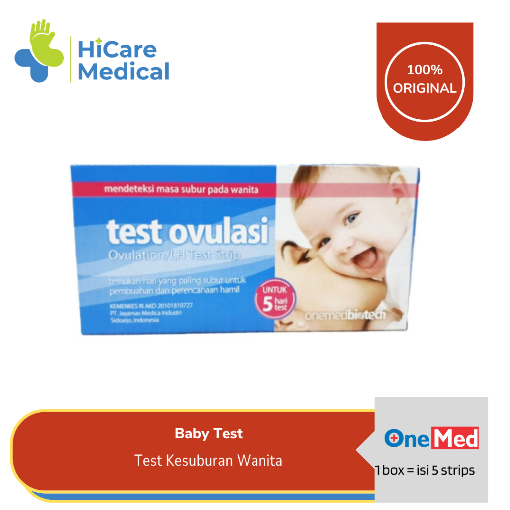 Jual Alat Test Kesuburan / Test Kesuburan Onemed Baby / Test Ovulasi / Test Masa Subur Shopee