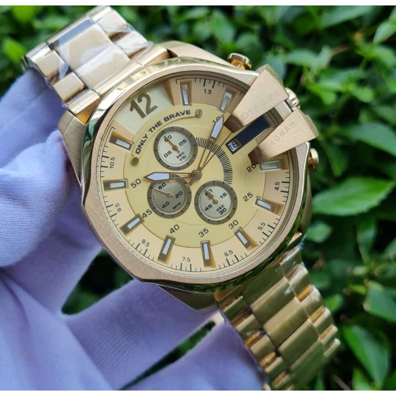 Jual Jam Tangan Diesel Master Chief Original Chronograph Aktif Strap