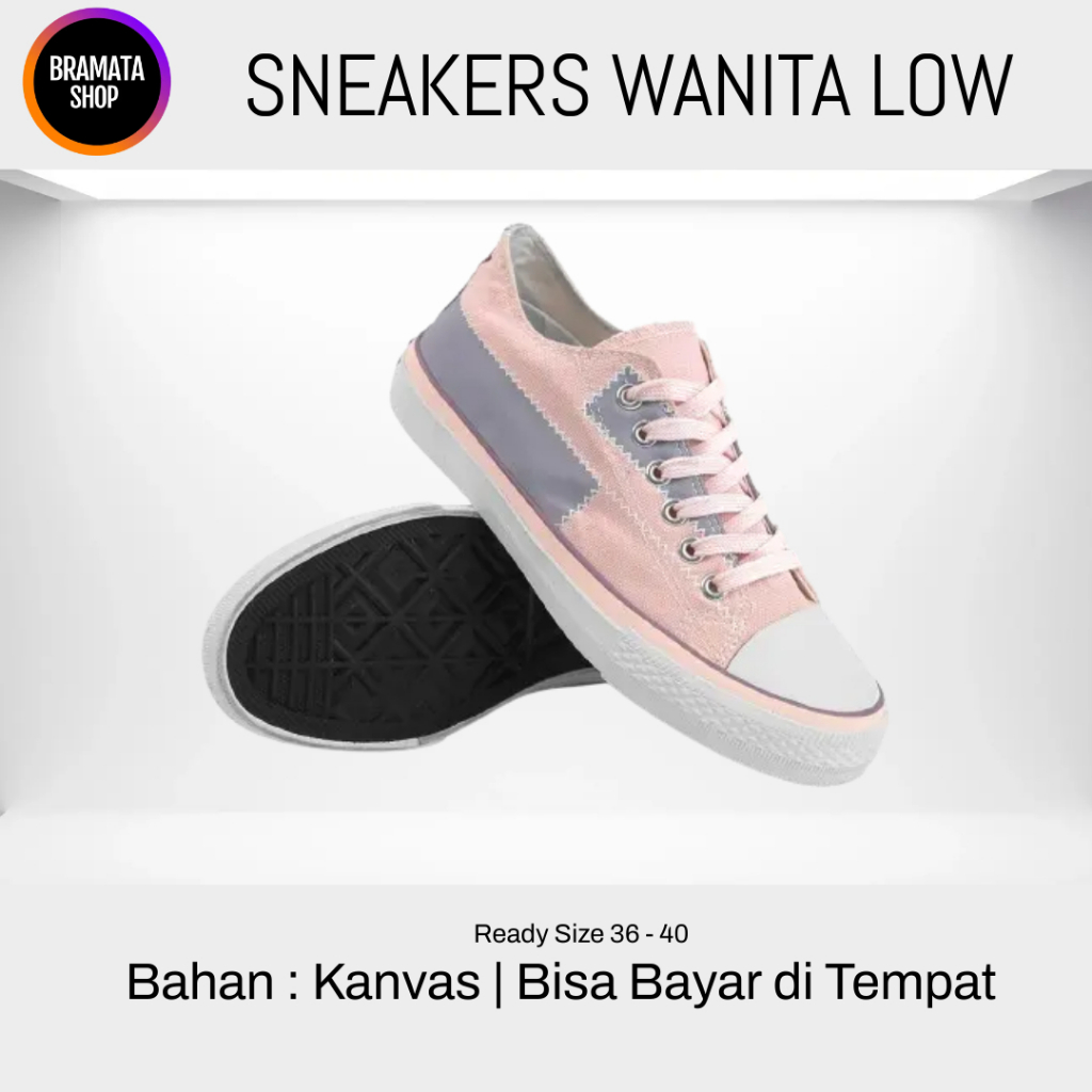 Jual Sneakers Wanita Sepatu Ket Cewek Terbaru Kekinian | Shopee Indonesia