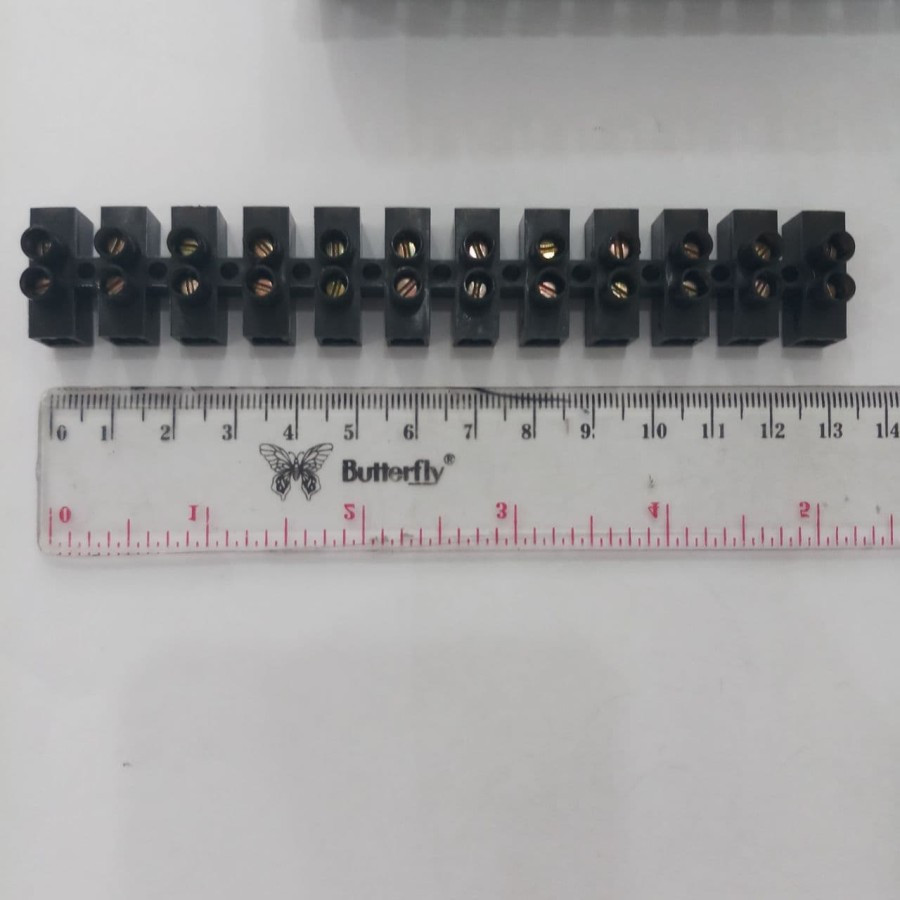 Jual Terminal Kabel / Terminal Block TAB 10 mm 10A Sambungan Kabel ...