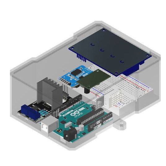 Jual Case custom DHT22 Relay 4 channel Rtc ds3231 Arduino UNO AC light ...