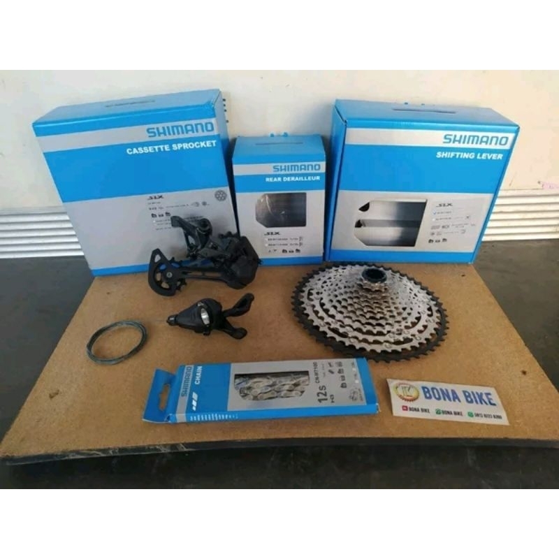 Jual Groupset Shimano SLX M7100 x 12 Speed 51T Sprocket