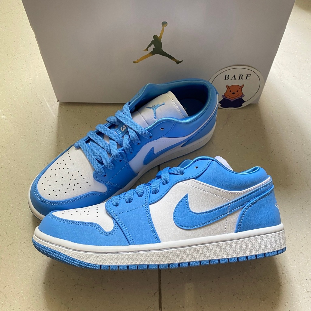 Jual Air Jordan 1 Low UNC Womens [AO9944-441] | Shopee Indonesia