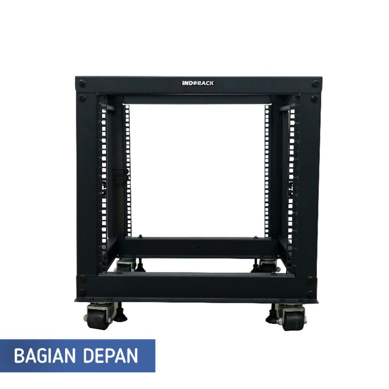 Jual OF10 Open Frame Rack 10U Depth 664-1120mm INDORACK Rak Server ...