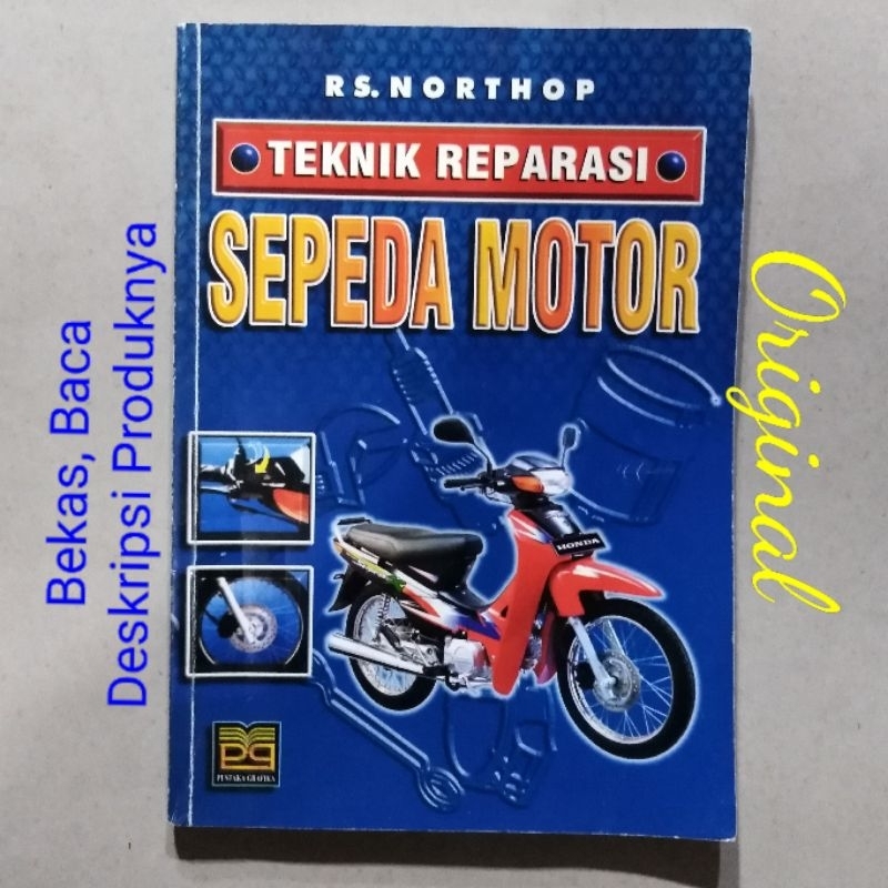 Jual Buku Teknik Reparasi Sepeda Motor Sistem Pelumasan Mesin Pengapian ...