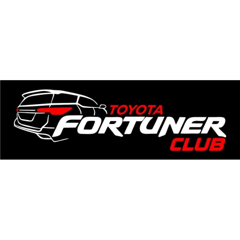 Jual Stiker Cutting Toyota Fortuner Club | Stiker Cutting custom ...