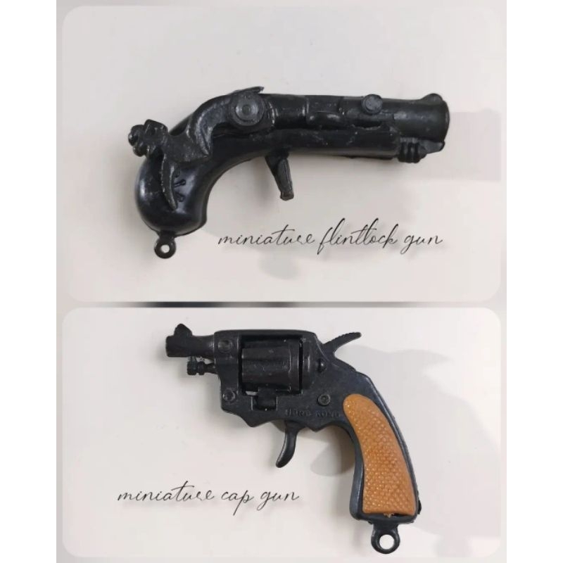 Jual Vintage Diecast Miniature Flintlock Pirate Gun & Cap Gun | Shopee ...