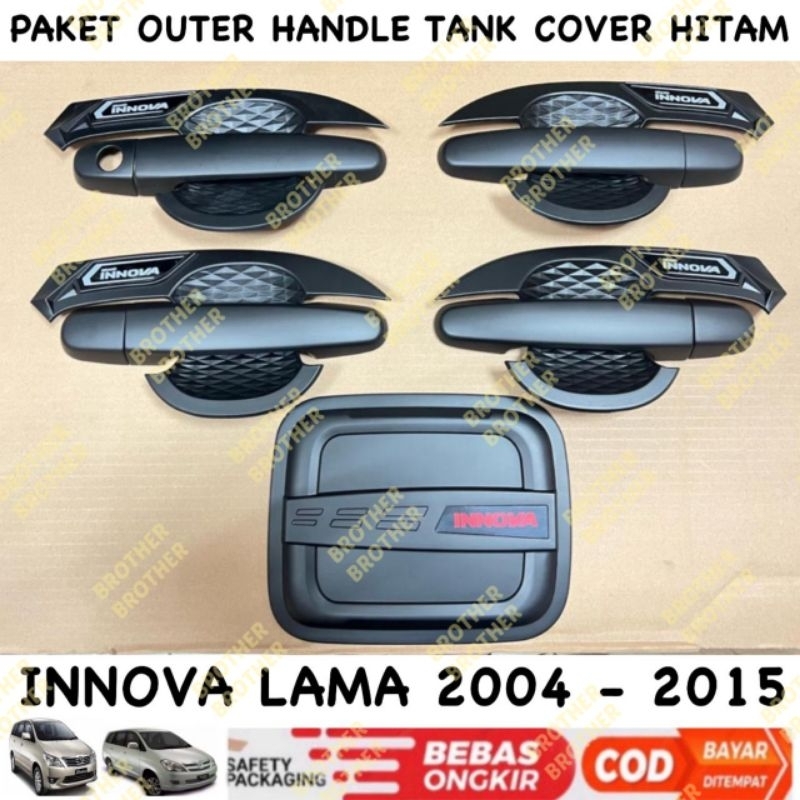 Jual Paket Outer Handle Tank Cover Innova Lama Old 2005 2010 2014 2015 ...
