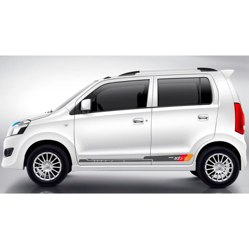 Jual cutting sticker side decal mobil suzuki karimun wagon R JDM ...