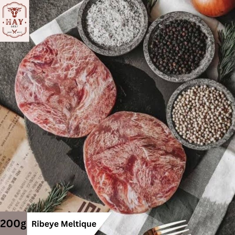 Jual Daging Steak Ribeye Meltique Prime Cut 200gr | Shopee Indonesia