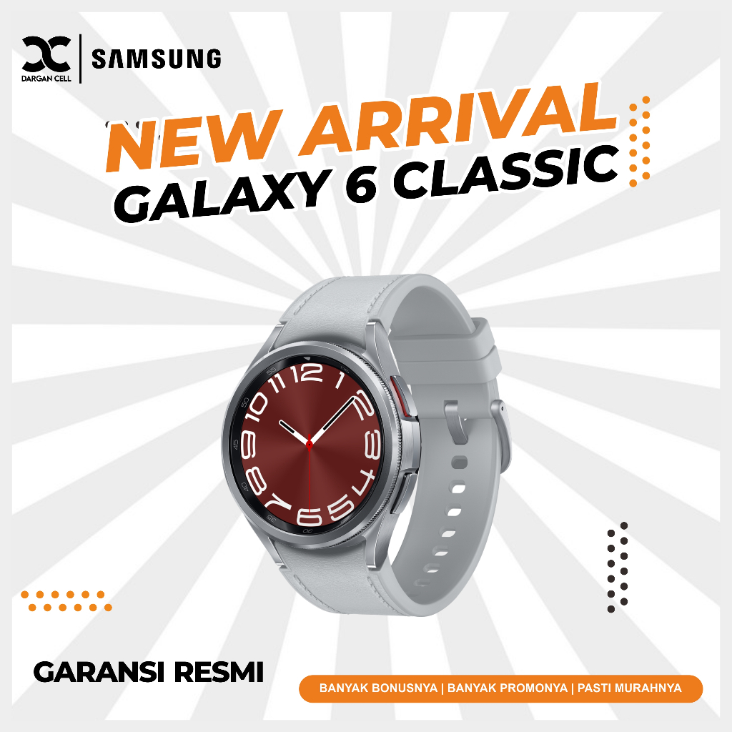 Jual Samsung Galaxy Watch 6 Classic 43mm And 47mm Garansi Resmi Shopee Indonesia