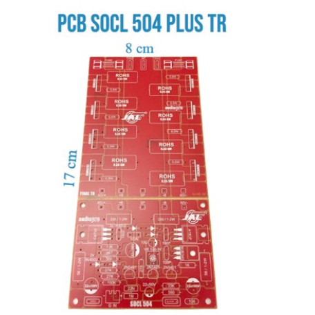 Jual PCB SOCL 504 PLUS TRANSISTOR PCB 504 TR Kit Driver power amplifier