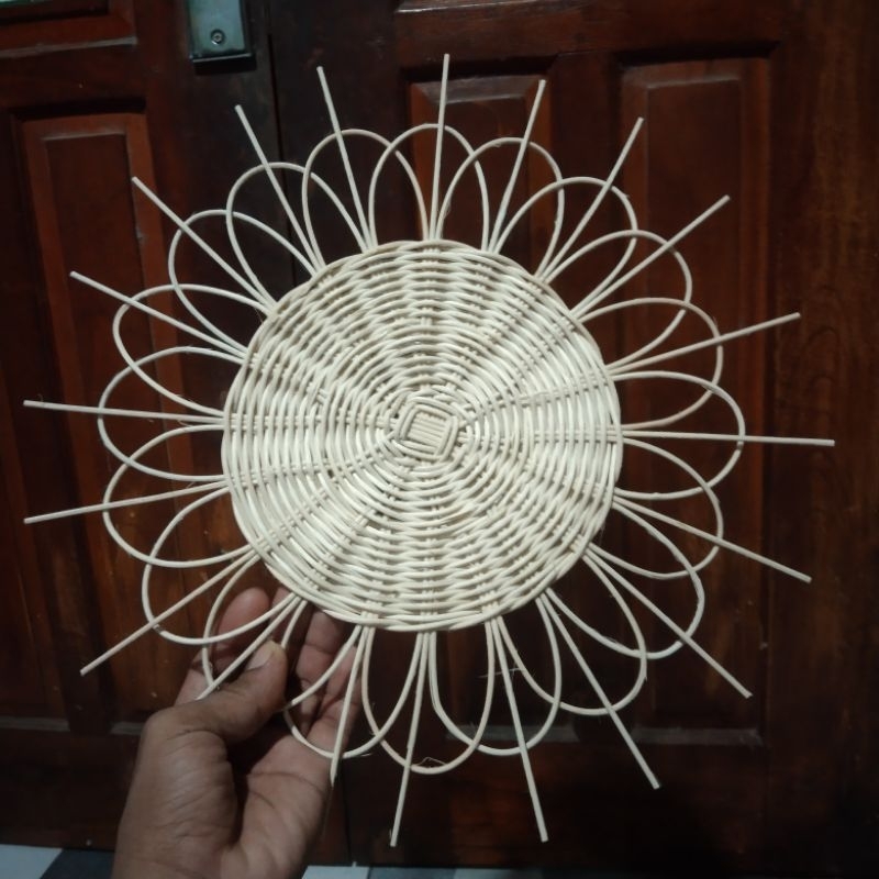 Jual Walldecor rotan cantik diameter -+30cm | Shopee Indonesia