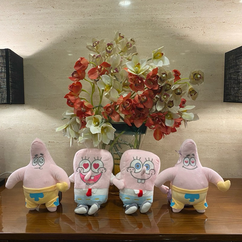 Jual Boneka Capit Spongebob pink patrick pink | Shopee Indonesia