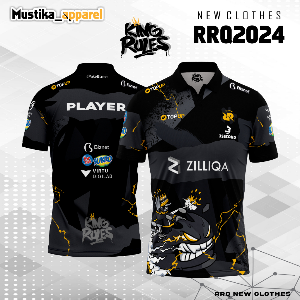 Jual Baju Jersey RRQ Terbaru 2024, Jersey RRQ MPL, Jersey Mobilegend ...
