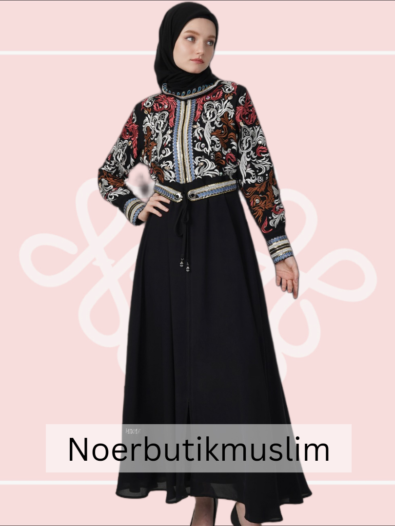 Jual HIKMAT FASHION ORIGINAL A3045-02 ABAYA HIKMAT TERBARU 2024 ...
