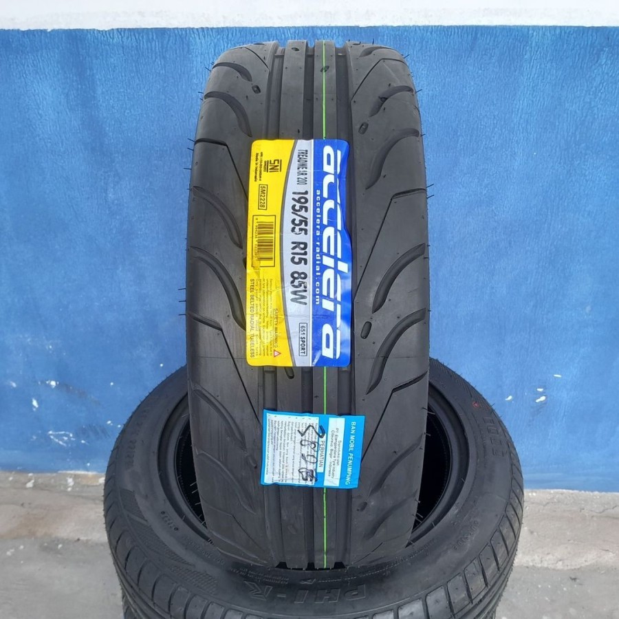 Jual BAN MOBIL RING 15 195 55 MERK ACCELERA 651 SPORT TW200 SEMI SLICK ...
