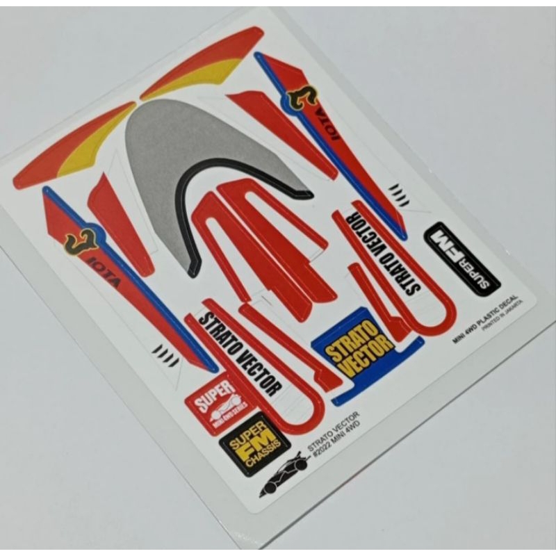 Jual DECAL MINI 4WD STRATO VECTOR STICKER TAMIYA | Shopee Indonesia