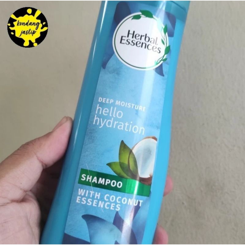 Jual Herbal Essences Deep Moisture Hello Hydration Shampoo With Coconut 300 Ml Shopee Indonesia 0960