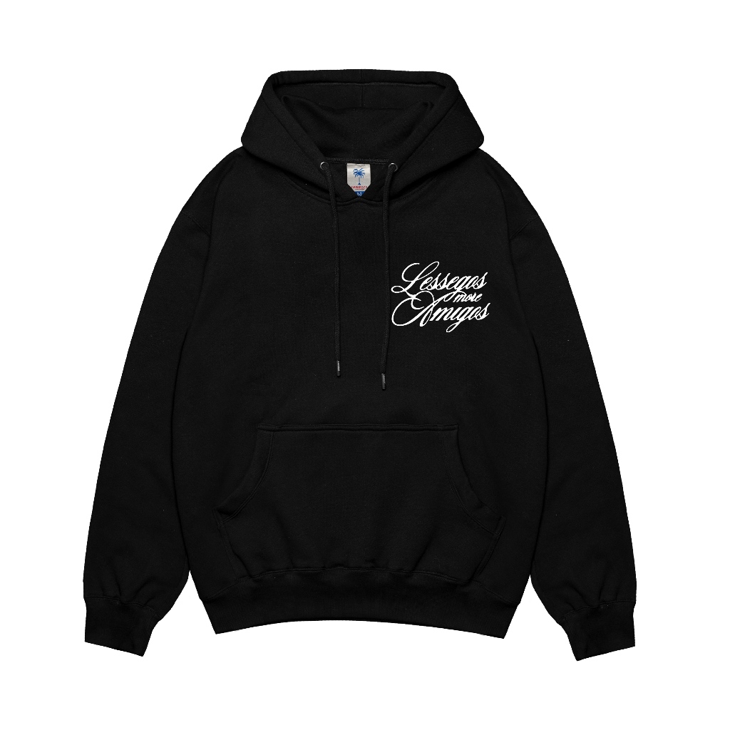 Jual Lessegos Hoodie Hitam Regular Voila | Shopee Indonesia