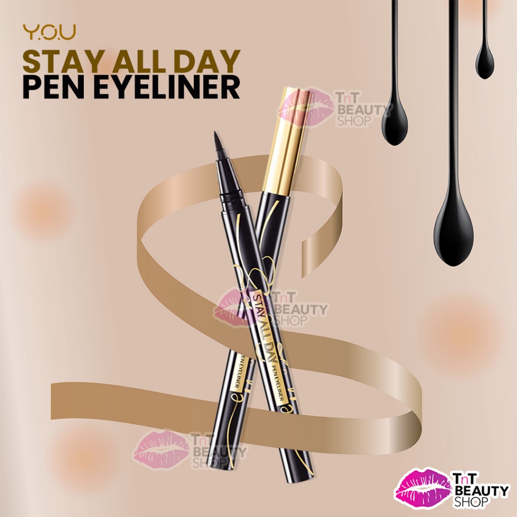Jual Y.O.U Stay All Day Pen Eyeliner [Tahan hingga 24 Jam] YOU