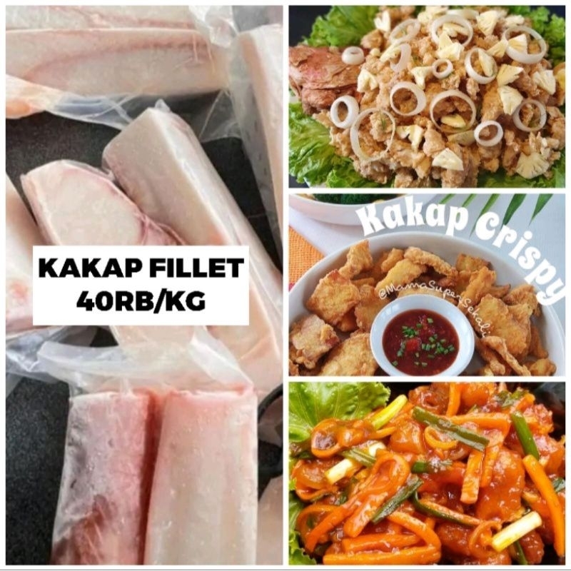 Jual Ikan Kakap Fillet 1kg Shopee Indonesia