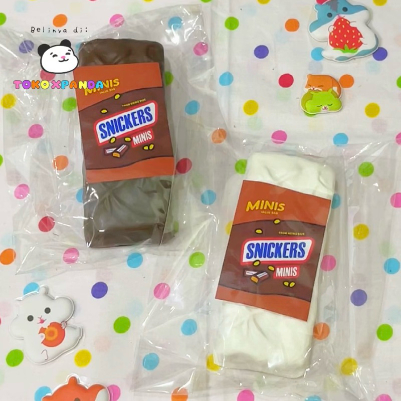 Jual SQUISHY HACHIMI CHOCOLATE BAR SNICKERS JUMBO SOFT & SLOW | Shopee ...