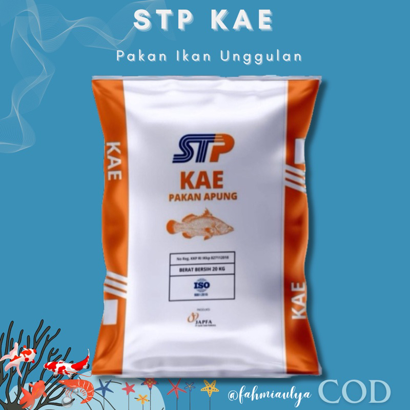 Jual STP KAE (5mm) PAKAN IKAN KOI SUPER PROTEIN 52% | Shopee Indonesia