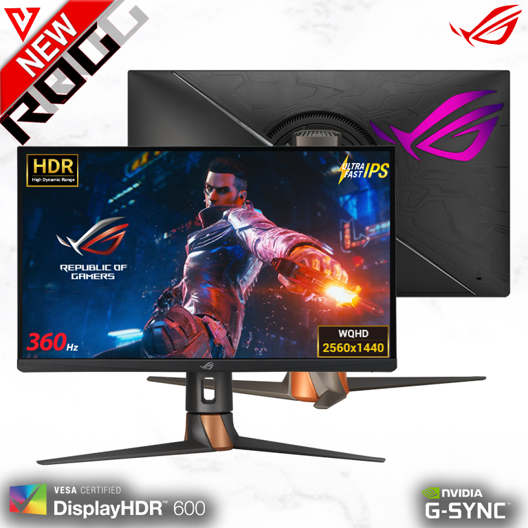 Jual Monitor ASUS ROG Swift PG27AQN 27" QHD, IPS, 360Hz, 1ms, G-Sync ...