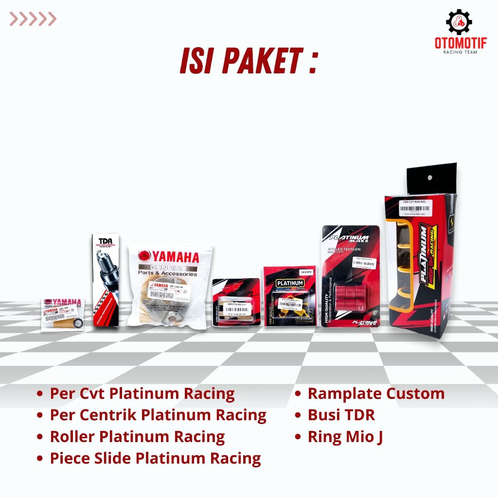 Jual PAKET CVT KOMPLIT Mio J - X ride 115 Yamaha mio karbu Upgrade Full ...