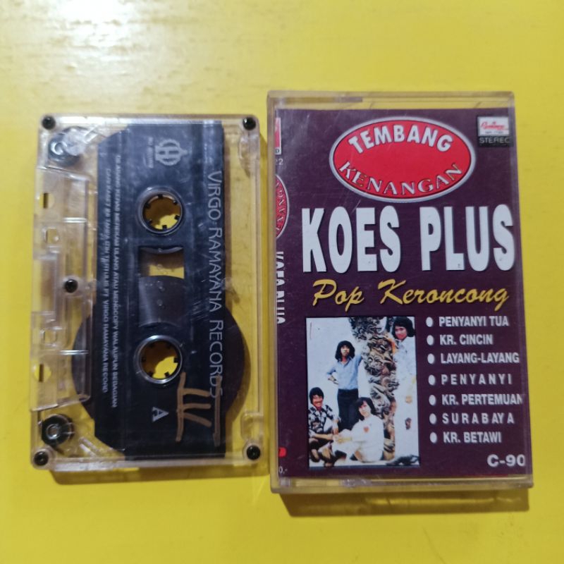 Jual Kaset Koes Plus Tembang Kenangan Pop Keroncong Shopee Indonesia