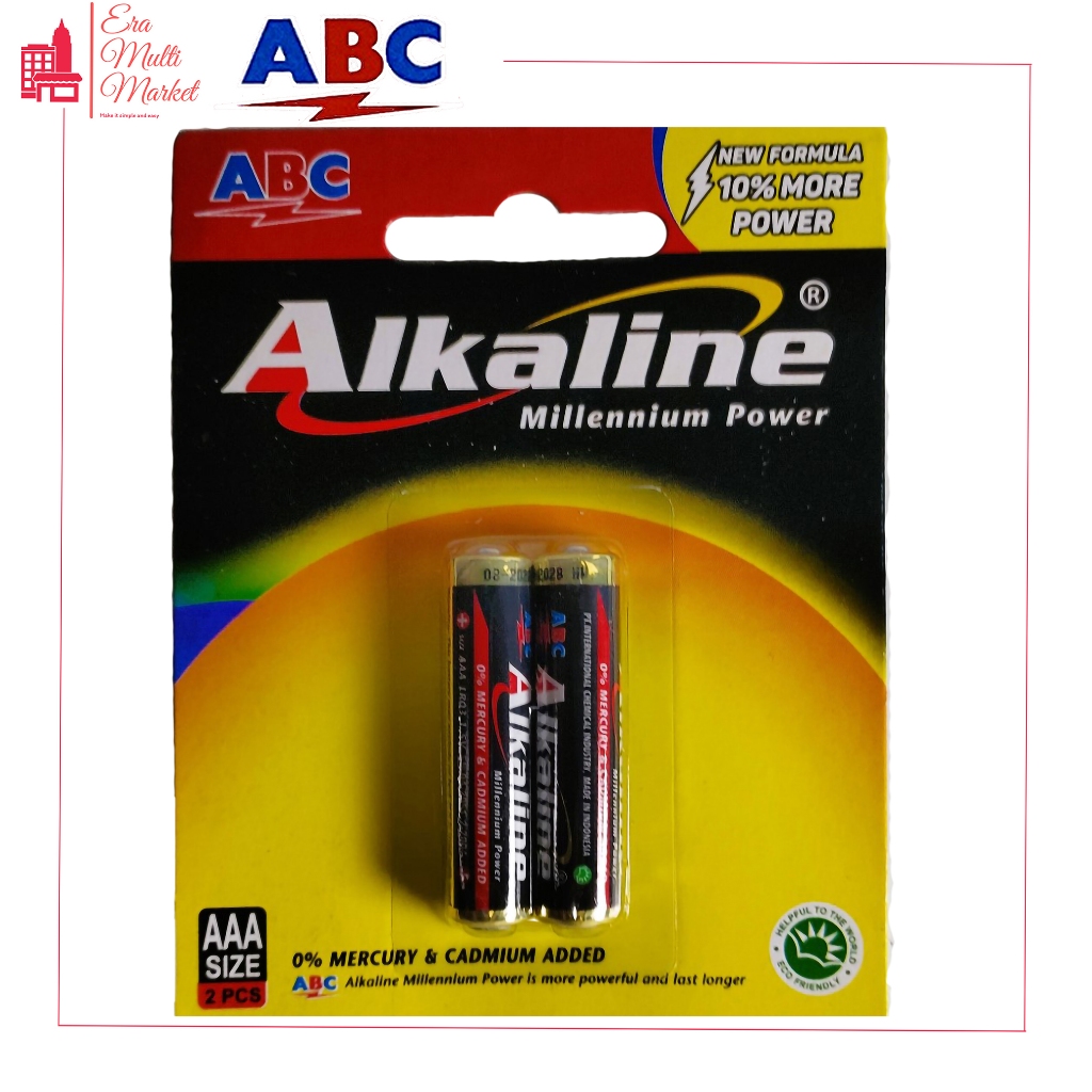 Jual Baterai Abc Alkaline Aaa Pcs Shopee Indonesia