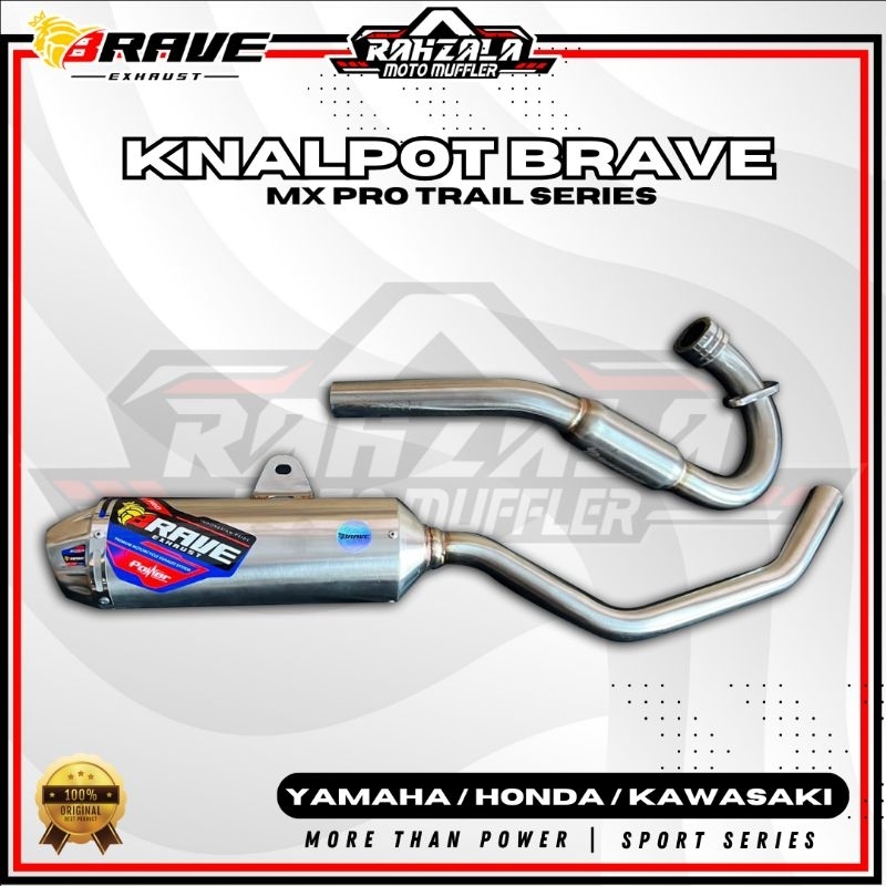 Jual Knalpot Racing Crf L Klx Wr Dtracker Original Brave