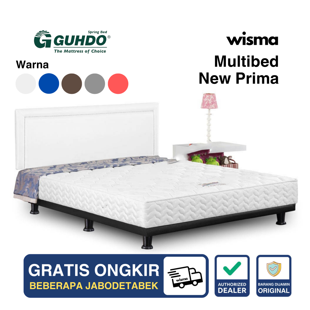 Jual Kasur Springbed Guhdo Multibed New Prima Fullset Tanpa Sandaran