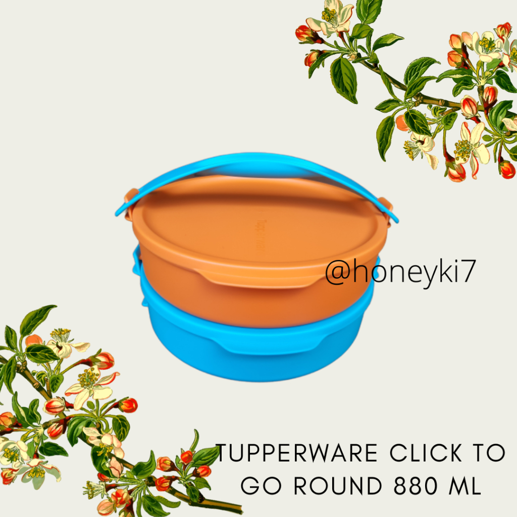 Jual Click To Go Round 880 ml | Shopee Indonesia