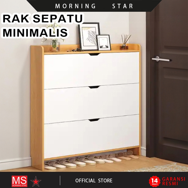 Jual Tempat Sepatu Susun / Rak Sepatu Modern / Rak Sepatu 3 Tingkat ...