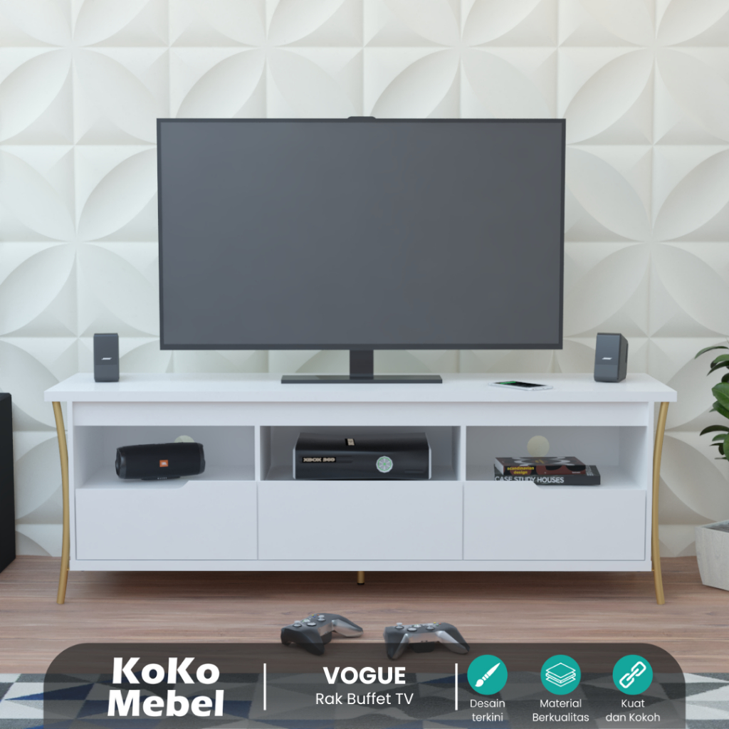 Jual Rak TV Minimalis Meja TV Buffet TV Mej TV Aesthetic Multifungsi ...